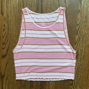 American Eagle High Neck Tank Top